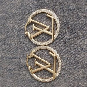 Goldtone Hoop Earrings